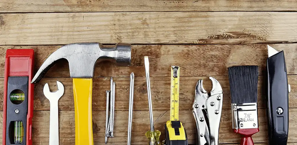 Handyman tools for home repairs and maintenance services in Orange, CA